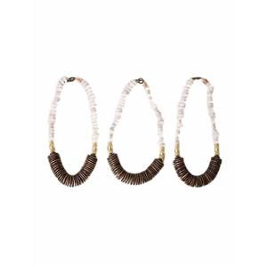 NEW CAROLINA STRUNG the josie necklace in white
